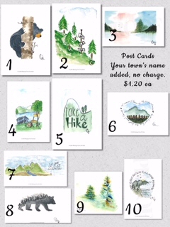 Mountain Life Postcards single