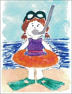 Snorkel Girl
